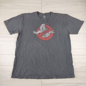 Ghostbusters T Shirt Men XL Gray Short Sleeve Basic Graphic Tee 2010 Retro Movie